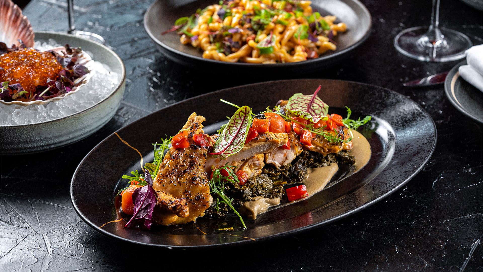 Ce La Vi - Lunch set menu with selected beverages with Burj Khalifa views, , large